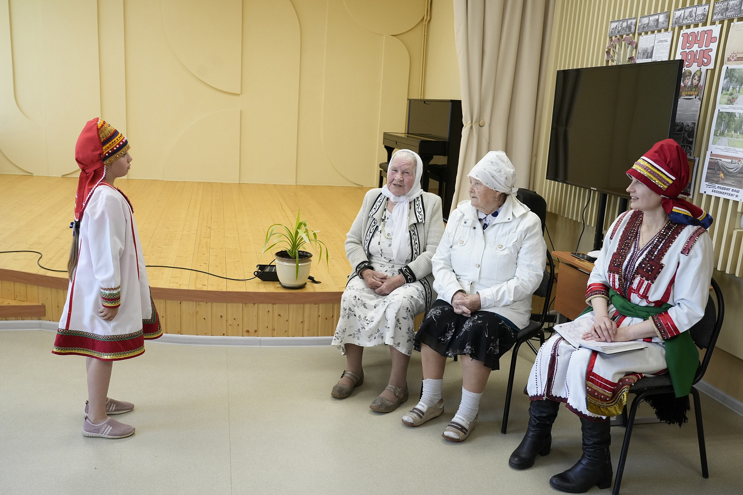 В Кочкуровском районе прошла «Мастерская народной песни»