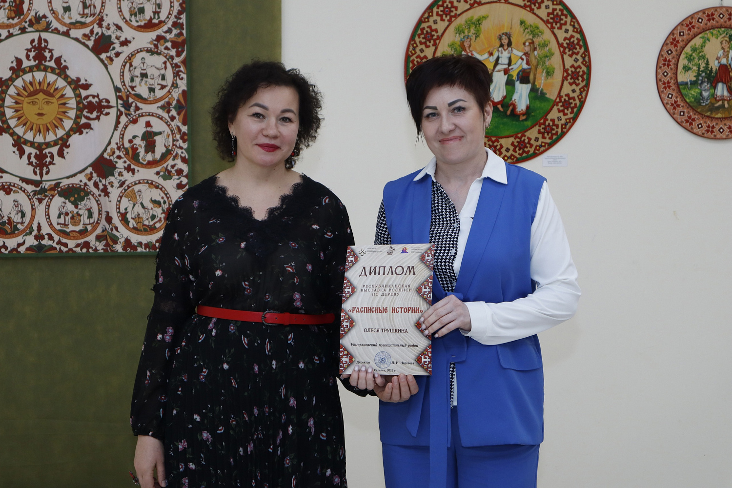 В Саранске открылась выставка «Расписные истории»