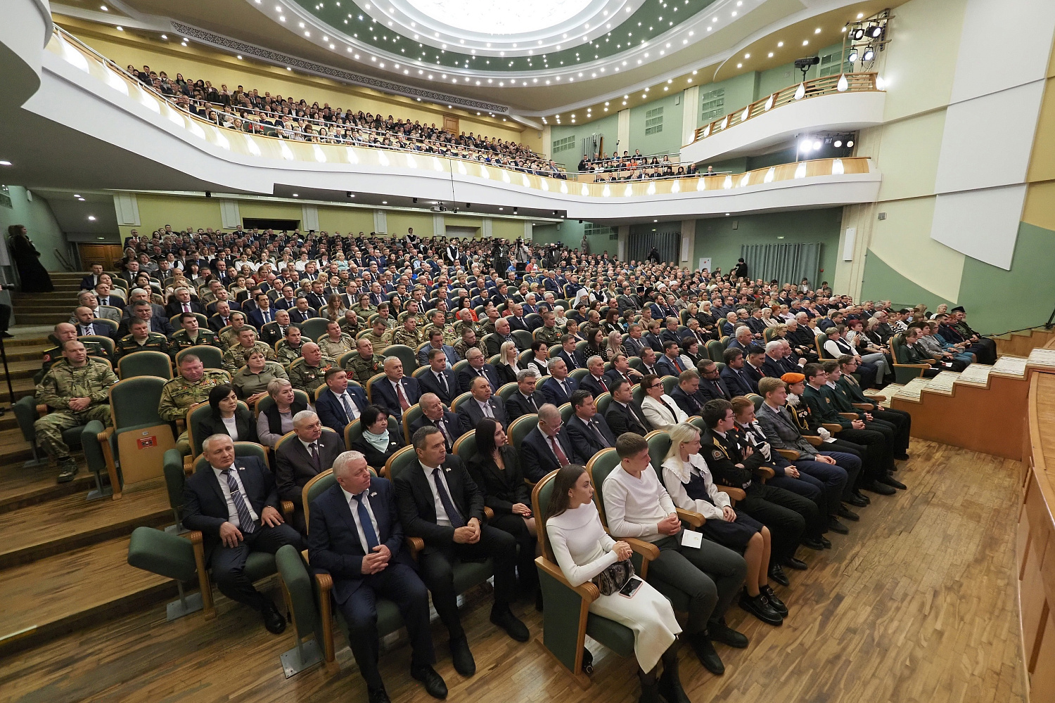 Церемония оглашения традиционного Послания Главы Мордовии Государственному Собранию республики