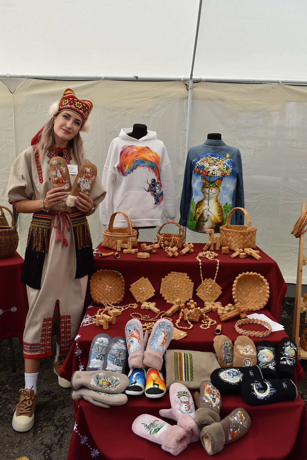 Межрегиональная выставка-ярмарка народных художественных промыслов и ремесел «ТЕВ» прошла в Саранске 