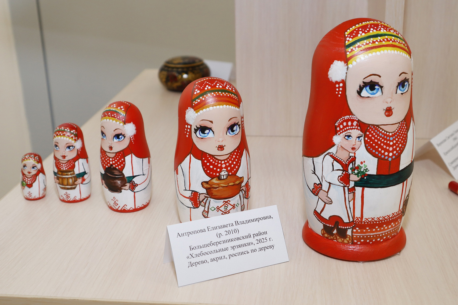 В Саранске открылась выставка «Расписные истории»