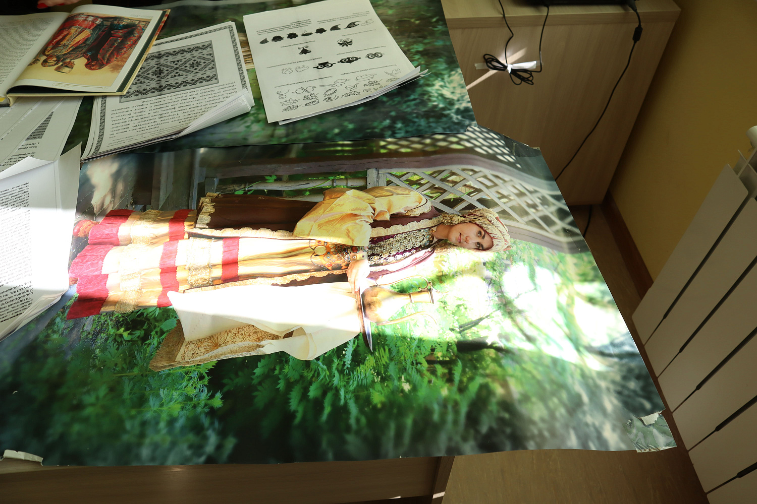 Яркие краски и завораживающие узоры татарского костюма нашли свое отражение на семинаре